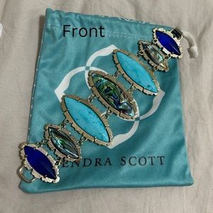 Kendra Scott Blue Statement Bracelet